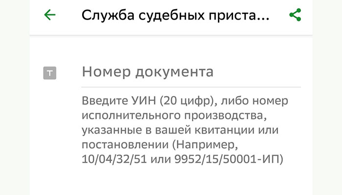 оплатить судебную задолженность
