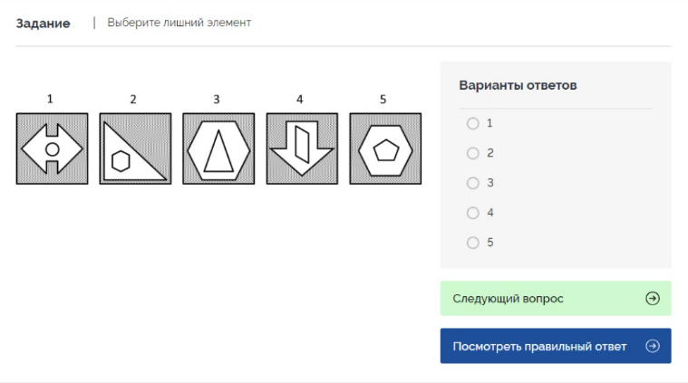 тестирование кандидатов